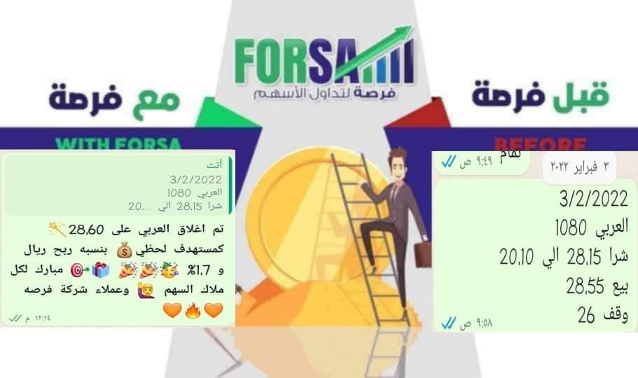 Read more about the article العربي 1.7% ربح